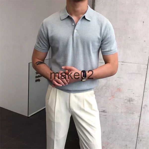 men's plus tees polos 2023 summer knitted shirt solid color business casual men short sleeve shirt golf shirts mens clothes x0621, Black;brown
men's plus tees polos 2023 summer knitted shirt solid color business casual men short sleeve shirt golf shirts mens clothes x0621, Black;brown