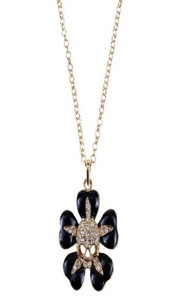 black small flower inlaid with gold skull saturn necklace lacquered skull flower necklace1127221, Silver
black small flower inlaid with gold skull saturn necklace lacquered skull flower necklace1127221, Silver