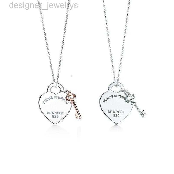 please return to new york heart key pendant necklace original 925 silver love necklaces charm women diy charm jewelry gift clavicle chain hi
please return to new york heart key pendant necklace original 925 silver love necklaces charm women diy charm jewelry gift clavicle chain hi