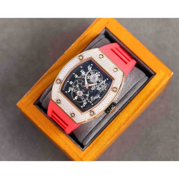 diamond luxury mens movement watches rm17-01 r i c h a r d hollow tourbillon designer ofd5 new high-end quality iced out montre wrist watch, Slivery;brown
diamond luxury mens movement watches rm17-01 r i c h a r d hollow tourbillon designer ofd5 new high-end quality iced out montre wrist watch, Slivery;brown