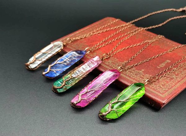 wire wrap tree of life natural stone pendant necklace crystal point women men necklaces fashion jewelry will and sandy gift8330877, Silver
wire wrap tree of life natural stone pendant necklace crystal point women men necklaces fashion jewelry will and sandy gift8330877, Silver