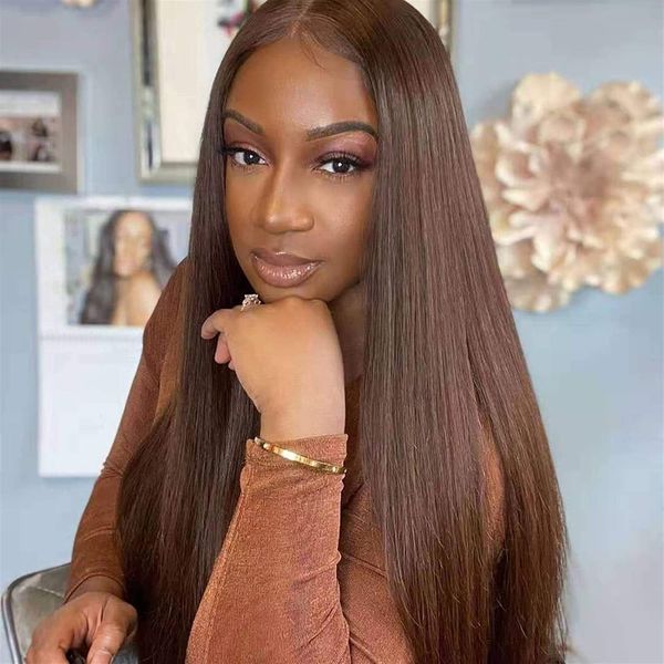 new product brown lace front human hair wigs transparent straight wig for black women colored brown lace front wig brazilian remy, Black;brown
new product brown lace front human hair wigs transparent straight wig for black women colored brown lace front wig brazilian remy, Black;brown