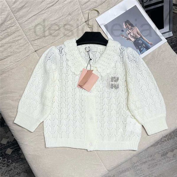 women's t-shirt designer 23ss summer women tee knits t shirts with crystal letter beads girls vintage crop runway stretch cardigan shi, White
women's t-shirt designer 23ss summer women tee knits t shirts with crystal letter beads girls vintage crop runway stretch cardigan shi, White
