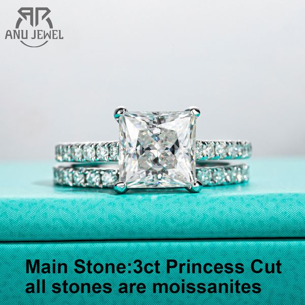 solitaire ring anujewel 3ct princess cut d color set bridal sets luxury engagement wedding band silver rings with gra wholesale 230625, Golden;silver
solitaire ring anujewel 3ct princess cut d color set bridal sets luxury engagement wedding band silver rings with gra wholesale 230625, Golden;silver