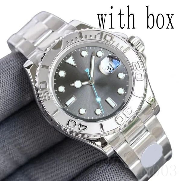yachtmaster men watches luxury watch oyster perpetual 40mm 124300 stainless steel reloj silicone strap automatic designer watch with box sb0, Slivery;brown
yachtmaster men watches luxury watch oyster perpetual 40mm 124300 stainless steel reloj silicone strap automatic designer watch with box sb0, Slivery;brown