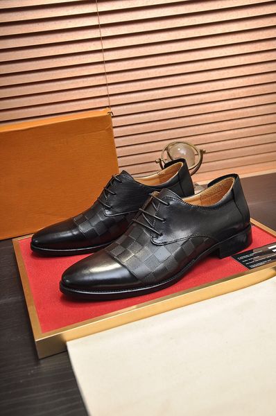 new mens business oxfords dress casual shoes genuine leather suit with orignal box size 38-45, Black
new mens business oxfords dress casual shoes genuine leather suit with orignal box size 38-45, Black
