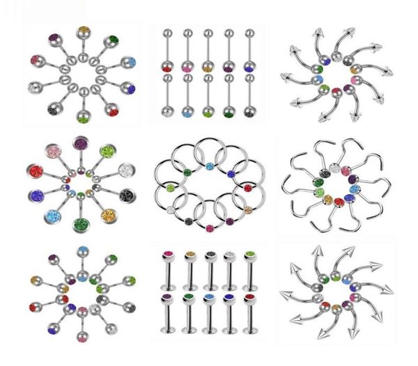 120pcslot curved belly button rings ear cartilage helix tragus piercing nose ring lip eyebrow piercings industrial barbell body j5691708, Silver
120pcslot curved belly button rings ear cartilage helix tragus piercing nose ring lip eyebrow piercings industrial barbell body j5691708, Silver