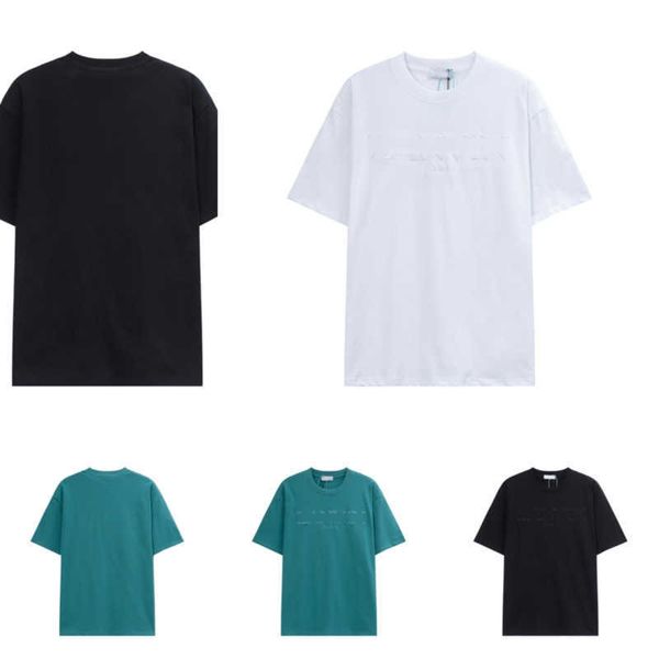 lanvins t shirt men women short sleeve tees high street cotton luxury leopard decoration casual loose t-shirts fashion 2023 summer designers, White;black
lanvins t shirt men women short sleeve tees high street cotton luxury leopard decoration casual loose t-shirts fashion 2023 summer designers, White;black