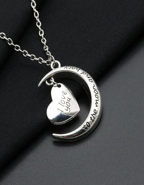 2017 i love you to the moon and back necklace heartshaped moon 20pcslot lobster clasp pendant necklaces with opp packaging6884692, Silver
2017 i love you to the moon and back necklace heartshaped moon 20pcslot lobster clasp pendant necklaces with opp packaging6884692, Silver