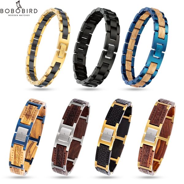 bangle wood men's bracelet stainless steel charm man bracelets bois bobo bird adjustable bracelet bangles women link lady bracelet, Black
bangle wood men's bracelet stainless steel charm man bracelets bois bobo bird adjustable bracelet bangles women link lady bracelet, Black