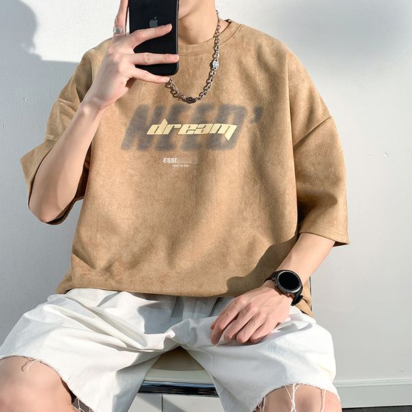 es2023sential new brand t-shirt women's sign simple and low key essentialclothing letter logo round neck printed limited letter short, White
es2023sential new brand t-shirt women's sign simple and low key essentialclothing letter logo round neck printed limited letter short, White