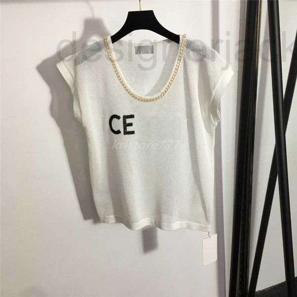 women's t-shirt women hollow out tee knits designer with letters sequins girls loose crop t-shirt high end sleeveless stretch pullover, White
women's t-shirt women hollow out tee knits designer with letters sequins girls loose crop t-shirt high end sleeveless stretch pullover, White