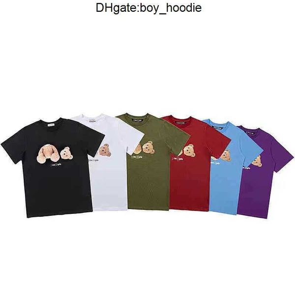 angel t-shirts palm trendy decapitated teddy bear print t-shirt loose men's and women's wear letter short sleeve, White;black
angel t-shirts palm trendy decapitated teddy bear print t-shirt loose men's and women's wear letter short sleeve, White;black