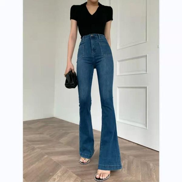 capris leggy high waist flare jeans for women vintage slim flare denim pants lady streetwear casual long skinny jeans trousers, Black;white
capris leggy high waist flare jeans for women vintage slim flare denim pants lady streetwear casual long skinny jeans trousers, Black;white