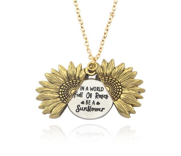 you are my sunshine engraved necklaces 11 styles locket pendant necklace choker women sweater chain flower jewelry2805786, Silver 
you are my sunshine engraved necklaces 11 styles locket pendant necklace choker women sweater chain flower jewelry2805786, Silver
