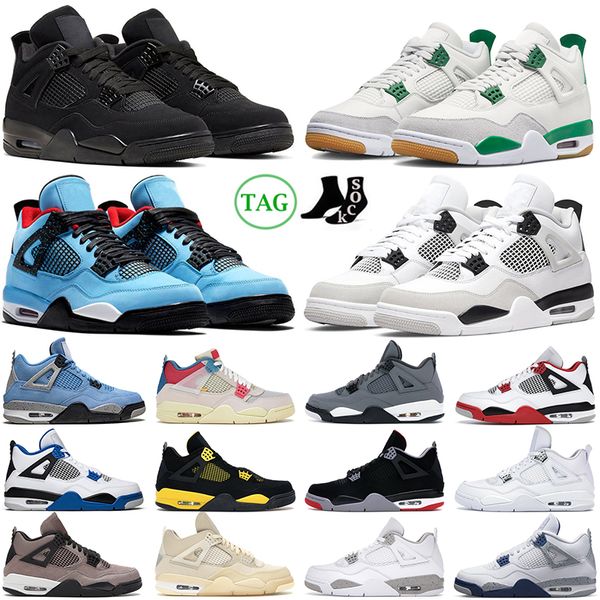 4 4s basketball shoes pine green military black red thunder sail bred seafoam pn dust infrared mens womens outdoor sneakers sports trainers
4 4s basketball shoes pine green military black red thunder sail bred seafoam pn dust infrared mens womens outdoor sneakers sports trainers