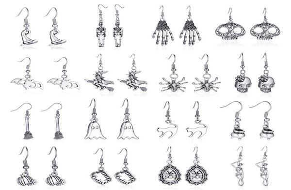 halloween earrings simple retro skull bat spider earrings distressed earrings holiday jewelry3432526, Silver
halloween earrings simple retro skull bat spider earrings distressed earrings holiday jewelry3432526, Silver