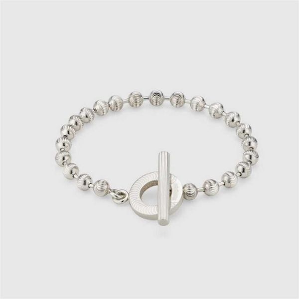 2023 gujia s925 sterling silver ot buckle simple trend g family ball bracelet new gift ins style, Black
2023 gujia s925 sterling silver ot buckle simple trend g family ball bracelet new gift ins style, Black