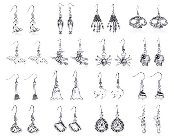 halloween earrings simple retro skull bat spider earrings distressed earrings holiday jewelry4897913, Silver
halloween earrings simple retro skull bat spider earrings distressed earrings holiday jewelry4897913, Silver