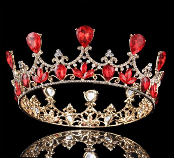 2 12 inch height queen tiaras full crown gold and silver plated ab ruby teardrop rhinestone princess beauty pageant wedding hair2439815, Slivery;golden
2 12 inch height queen tiaras full crown gold and silver plated ab ruby teardrop rhinestone princess beauty pageant wedding hair2439815, Slivery;golden