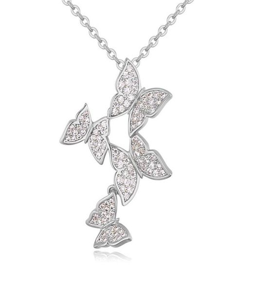1111 new design butterfly pendant necklace micro paved with cubic zircon collar for women bijoux accessories jewelery gift1367386, Silver
1111 new design butterfly pendant necklace micro paved with cubic zircon collar for women bijoux accessories jewelery gift1367386, Silver