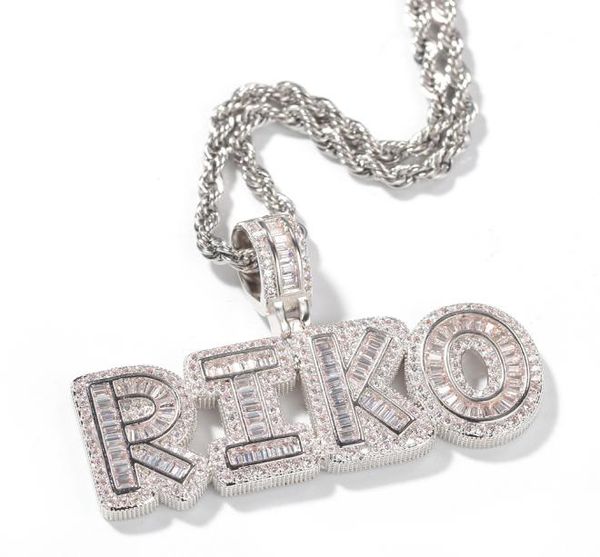 hip hop custom name baguette letter pendant necklace with rope chain gold silver bling zirconia men pendant jewelry3400172
hip hop custom name baguette letter pendant necklace with rope chain gold silver bling zirconia men pendant jewelry3400172