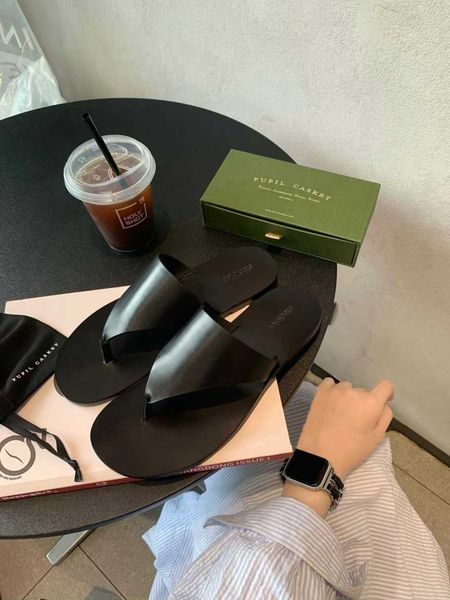 designer the row sandals french lady leather toe clip square kitten heel luxury casual comfortable outdoor party slippers ldcc, Black
designer the row sandals french lady leather toe clip square kitten heel luxury casual comfortable outdoor party slippers ldcc, Black