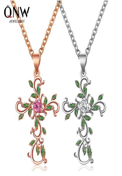 personalized flower cross necklace temperament diamond leaf clavicle chain christian religious accessories2655733, Silver
personalized flower cross necklace temperament diamond leaf clavicle chain christian religious accessories2655733, Silver