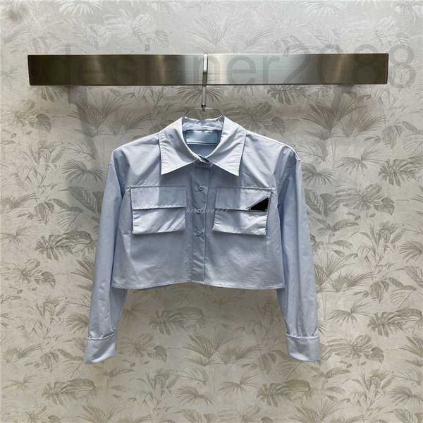 women's blouses & shirts designer cotton women girls vintage crop with triangle sign high end luxury brand loose dress long sleeve shi, White
women's blouses & shirts designer cotton women girls vintage crop with triangle sign high end luxury brand loose dress long sleeve shi, White
