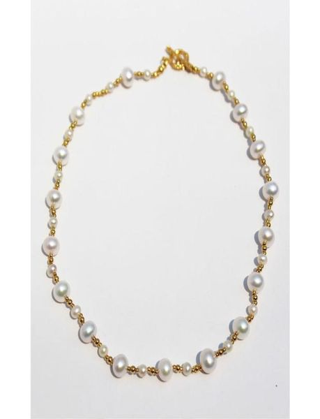 vacuum plating does not fade highend pearl necklace natural freshwater gold ball beaded ot buckle necklace2946599, Silver
vacuum plating does not fade highend pearl necklace natural freshwater gold ball beaded ot buckle necklace2946599, Silver