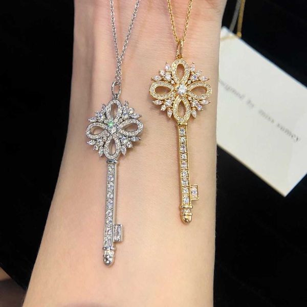 internet celebrity classic victorian key necklace women's long 925 silver delicate fashion chain tiffayffay new sunflower large, Black
internet celebrity classic victorian key necklace women's long 925 silver delicate fashion chain tiffayffay new sunflower large, Black