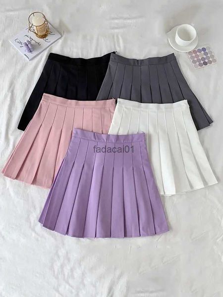 2023 new black skirt female summer high waist gothic antiglare aline pleated skirt short skirt purple ins tide ulzzang skirt l230621
2023 new black skirt female summer high waist gothic antiglare aline pleated skirt short skirt purple ins tide ulzzang skirt l230621