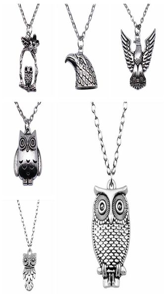 school gifts 1pcs owl eagle pendant necklace women 435cm chains2123772, Silver
school gifts 1pcs owl eagle pendant necklace women 435cm chains2123772, Silver