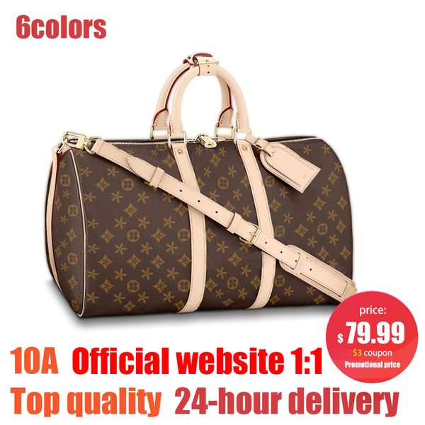 size 45cm 50cm m41424 keepall shoulder bag fashion luxurys designer handbags duffel leather stuff sacks pochette totes bags mens woman cross
size 45cm 50cm m41424 keepall shoulder bag fashion luxurys designer handbags duffel leather stuff sacks pochette totes bags mens woman cross