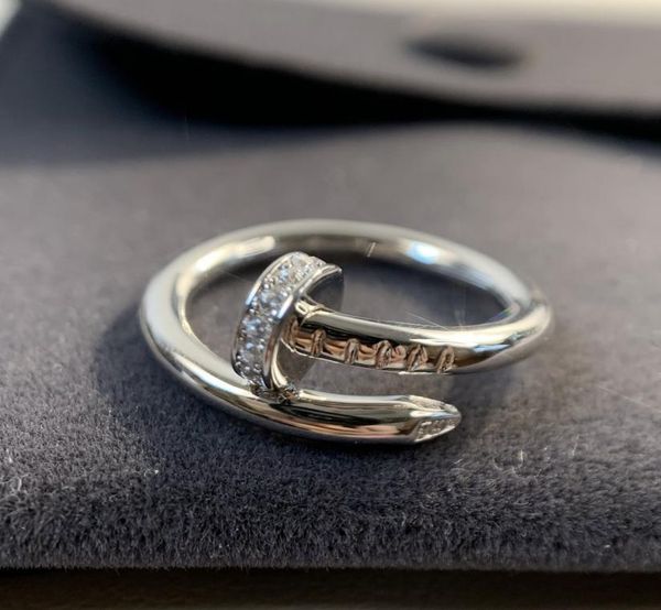 nail ring v gold 18k never fade luxury brand official reproductions with box couple rings exquisite gift anti allergy ring us size2494138, Silver
nail ring v gold 18k never fade luxury brand official reproductions with box couple rings exquisite gift anti allergy ring us size2494138, Silver