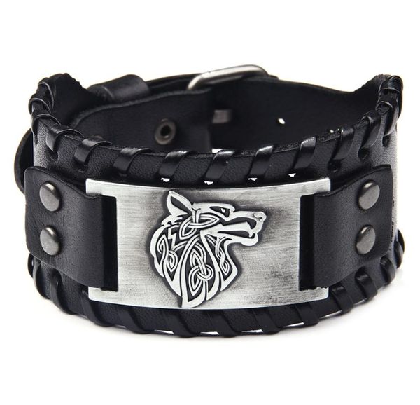 wolf head mens cuff bracelets vintage homme charm leather retro wide stainless steel pin buckle fashion accessories jewelry7904329, Golden;silver
wolf head mens cuff bracelets vintage homme charm leather retro wide stainless steel pin buckle fashion accessories jewelry7904329, Golden;silver