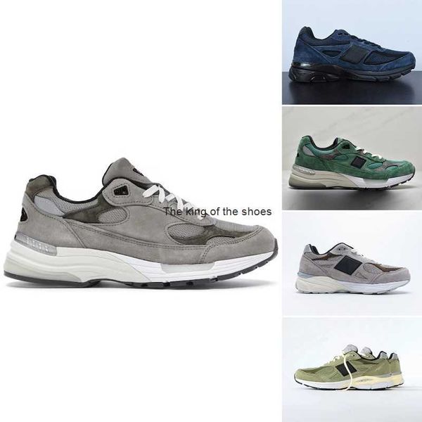 

running shoes designer outdoor women designers plate-forme chaussures men mens 991 shoe 992 seafoam brown sneaker 990 v3 v4 992 jjjjound jjj, Black