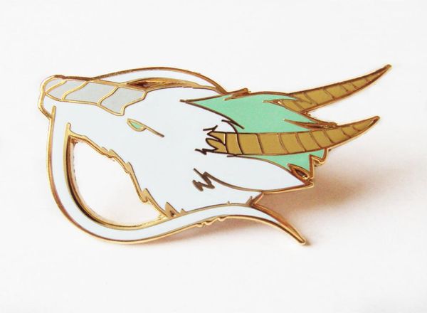 kohaku enamel pin spirited aways white dragon brooch anime fan collectible medal cute fashion animal pins unique jewelry gift7758832, Gray
kohaku enamel pin spirited aways white dragon brooch anime fan collectible medal cute fashion animal pins unique jewelry gift7758832, Gray