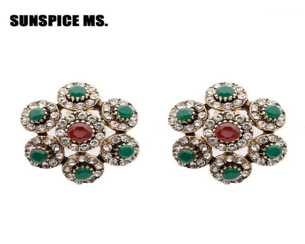 2020 full rhinestone round stud earrings for women turkish antique bronze resin natural stone earring vintage crystal jewlery19978479, Golden;silver
2020 full rhinestone round stud earrings for women turkish antique bronze resin natural stone earring vintage crystal jewlery19978479, Golden;silver