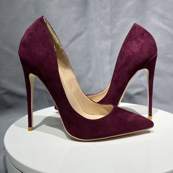 dark red flock pointy toe 12cm thin high heels women pumps2023 slip on dress zapatos shoes plus size 33-45, Black
dark red flock pointy toe 12cm thin high heels women pumps2023 slip on dress zapatos shoes plus size 33-45, Black
