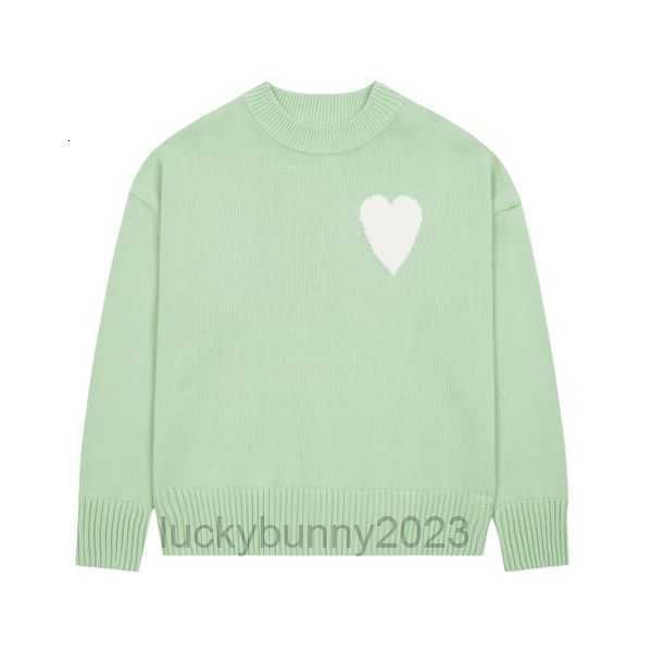 amis paris fashion mens designer amies knitted sweater embroidered red heart solid color big love round neck sweaters for men and women 4wit, White;black 
amis paris fashion mens designer amies knitted sweater embroidered red heart solid color big love round neck sweaters for men and women 4wit, White;black