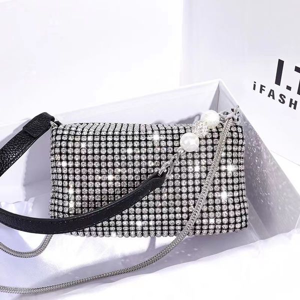 water diamond bag 2023 new women's bag xia liangjing sparkling texture small group diamond carrying bag one shoulder crossbody bag
water diamond bag 2023 new women's bag xia liangjing sparkling texture small group diamond carrying bag one shoulder crossbody bag