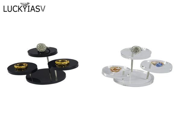 3 layers clear black white round acrylic jewelry display stand necklace earring ring organizer show rack stand counter display2331974, Pink;blue
3 layers clear black white round acrylic jewelry display stand necklace earring ring organizer show rack stand counter display2331974, Pink;blue