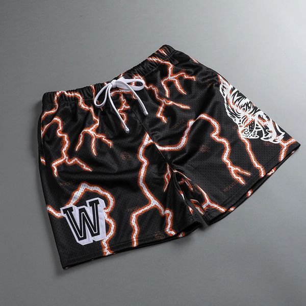 men's shorts 2023 darc wolves mesh classic lightning printed w embroidery gym fitness basketball men workout training 230625, White;black
men's shorts 2023 darc wolves mesh classic lightning printed w embroidery gym fitness basketball men workout training 230625, White;black