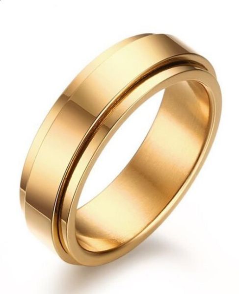 wedding ring 6mm 18k gold plated 316l stainless steel spinner wedding ring for men and women size 711 wedding engagement promise 5599327, Slivery;golden
wedding ring 6mm 18k gold plated 316l stainless steel spinner wedding ring for men and women size 711 wedding engagement promise 5599327, Slivery;golden