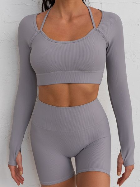 cross-border running fitness clothes european and american sports five-piece cross-border rib yoga suit amazon yoga suit for women, White;red
cross-border running fitness clothes european and american sports five-piece cross-border rib yoga suit amazon yoga suit for women, White;red