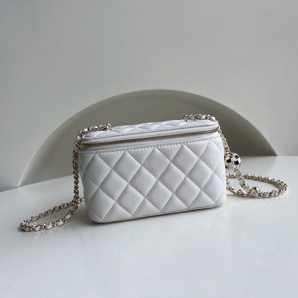 10a cosmetic bag designer bags 11cm lady purse shoulder bag genuine leather chain bag with box c105
10a cosmetic bag designer bags 11cm lady purse shoulder bag genuine leather chain bag with box c105