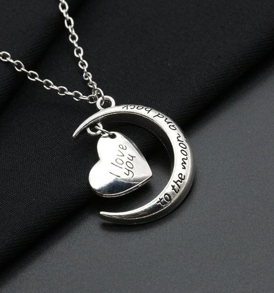 2017 i love you to the moon and back necklace heartshaped moon 20pcslot lobster clasp pendant necklaces with opp packaging9615426, Silver
2017 i love you to the moon and back necklace heartshaped moon 20pcslot lobster clasp pendant necklaces with opp packaging9615426, Silver