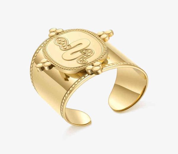 couple rings enfashion vintage for women wide ring 2022 gold color stainless steel jewelry party anillos mujer r214137 2203216118181, Silver
couple rings enfashion vintage for women wide ring 2022 gold color stainless steel jewelry party anillos mujer r214137 2203216118181, Silver