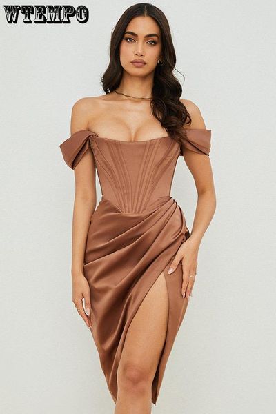 dresses stain bodycon dress summer fashion solid midi banquet vestidos women split elegant off shoulder party club goth red dresse, Black;gray
dresses stain bodycon dress summer fashion solid midi banquet vestidos women split elegant off shoulder party club goth red dresse, Black;gray